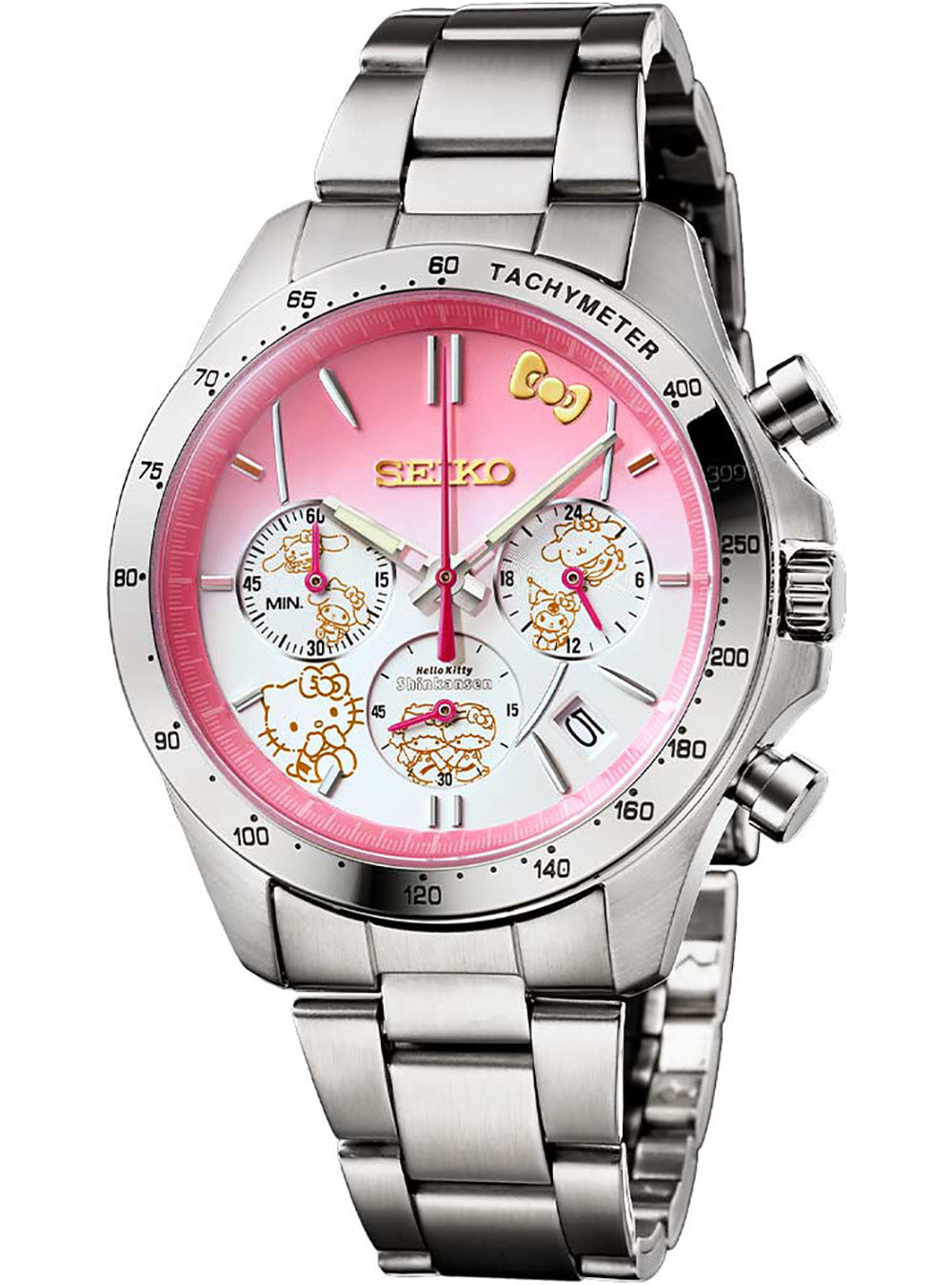 SEIKO HELLO KITTY SHINKANSEN WATCH HELLO KITTY 50TH ANNIVERSARY