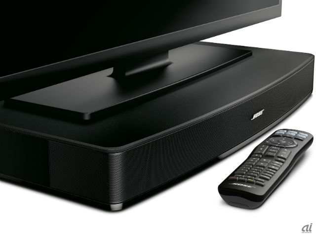 ボーズ、Bluetooth機能を備えた台座型テレビ用スピーカ--人の声
