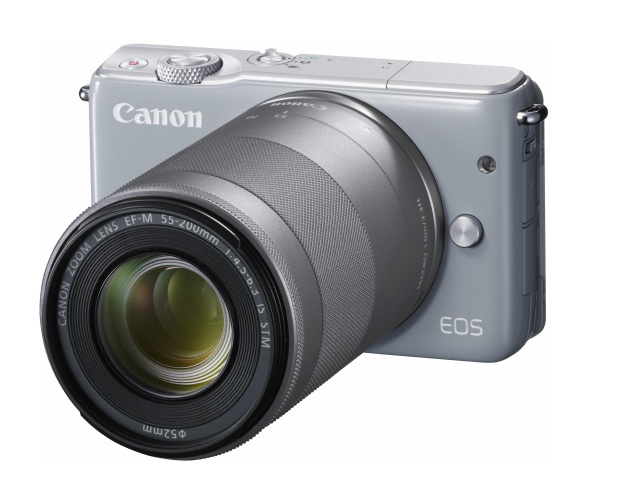 キヤノン、ミラーレスカメラ「EOS M10」--チルト式液晶搭載、外観の