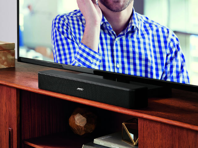 ボーズ、スリム＆コンパクトなテレビ用スピーカ「Bose Solo 5 TV sound