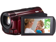 キヤノン、ビデオカメラ「iVIS」にWi-Fi内蔵機--DLNA対応でワイヤレス