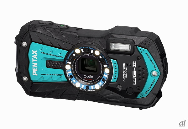 ペンタックス、防水デジカメ「PENTAX Optio WG-2」に新カラー