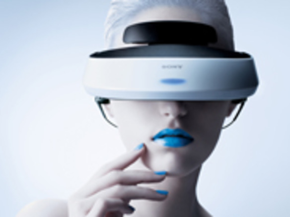 ソニー、HMDが軽くなって新登場--手持ちのヘッドホンも付け替え可能に