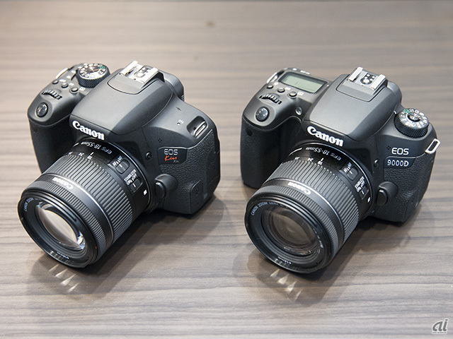 キヤノン、エントリー向け一眼「9000D」「Kiss X9i」--クラス初のDual