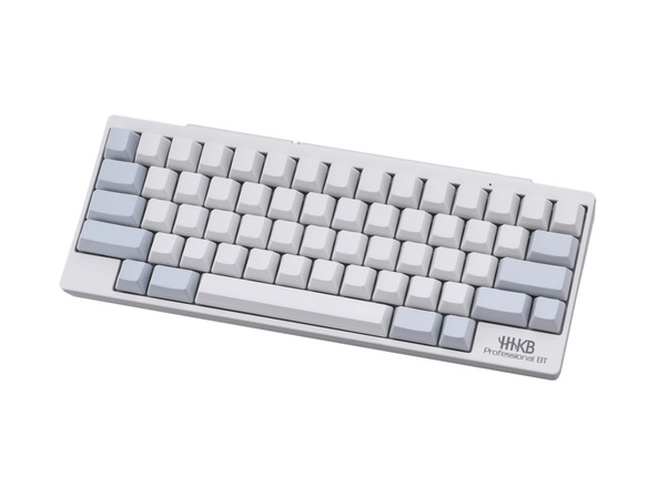 PFU、Bluetooth対応キーボード「HHKB Professional BT」に白色モデル