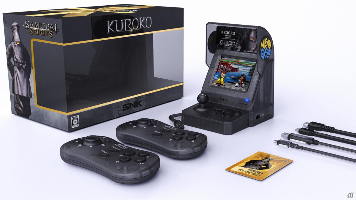 SNK、「NEOGEO mini」にサムスピ“黒子”イメージの特別限定セット--48