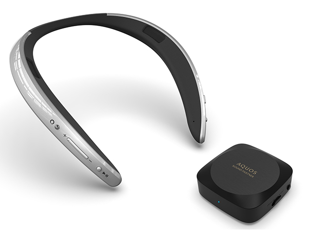 シャープ、ネックスピーカーにAmazon Alexa搭載--クラファンで支援開始