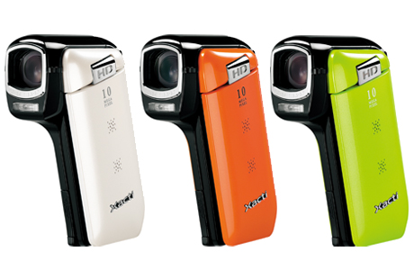 三洋電機、デジタルムービーカメラ「Xacti DMX-CG11」--ミニHDMI端子を