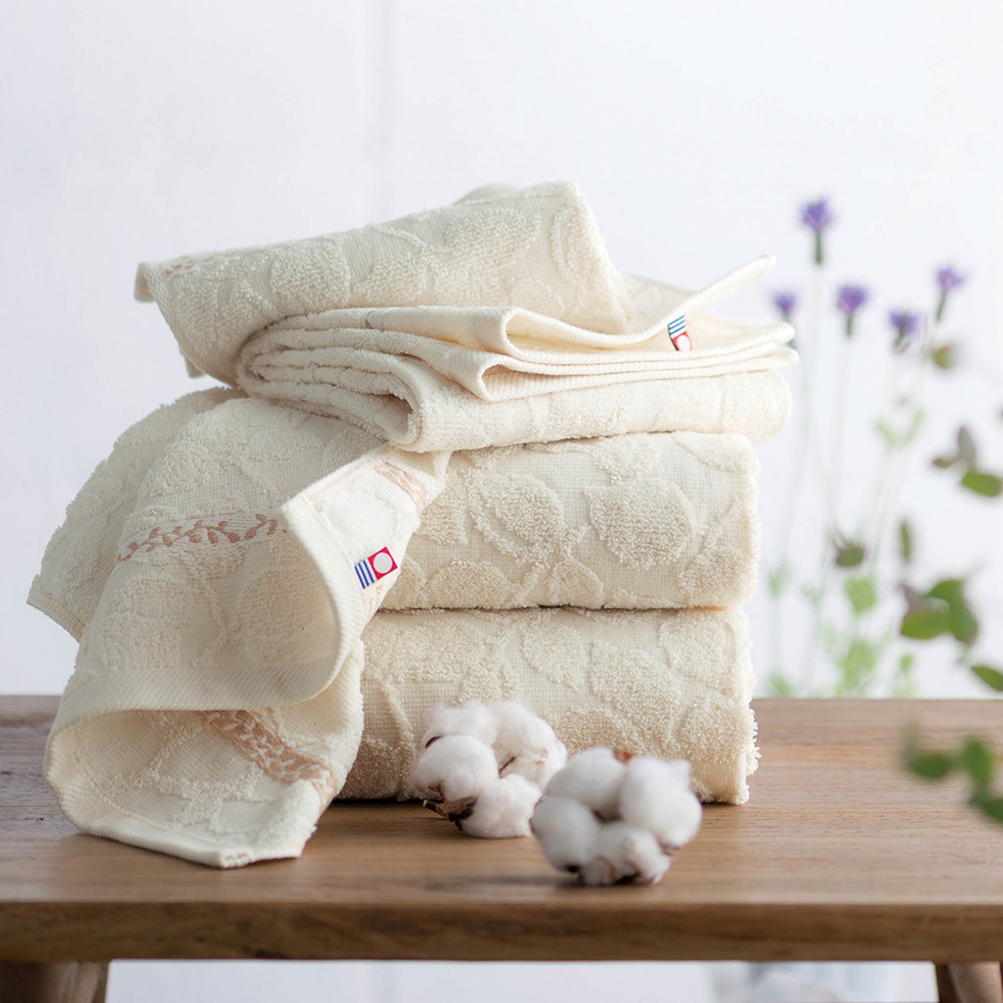 今治 | セットF | バスタオル1枚・フェイスタオル1枚・ウォッシュタオル3