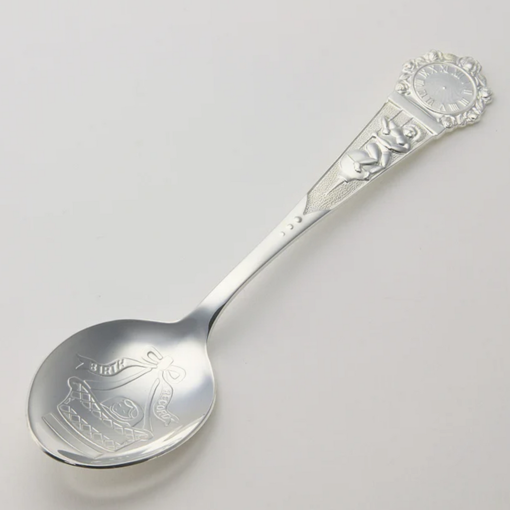 食器 | 銀のバースデーレコードスプーン | 名入れ込 | 宮本商行