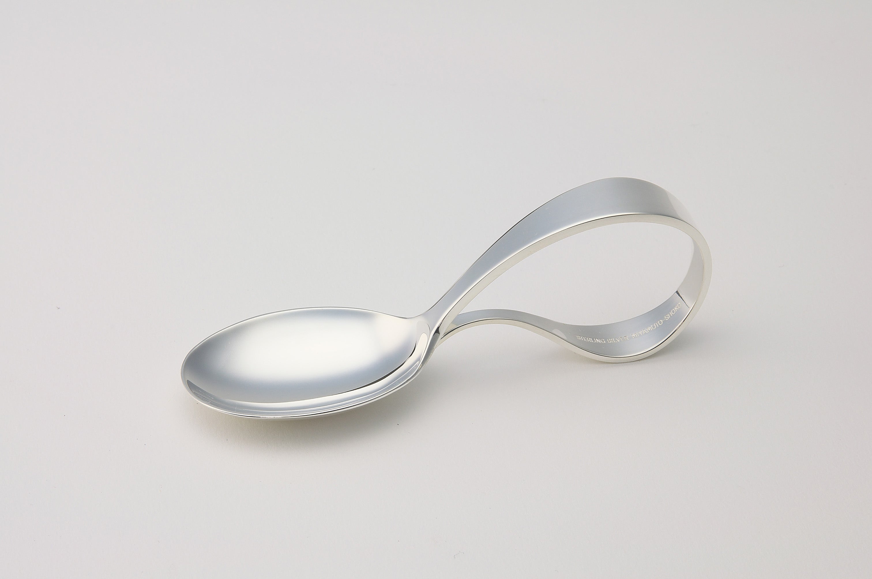 食器 | 銀のベビースプーン・フォークセット | 曲がり | 宮本商行