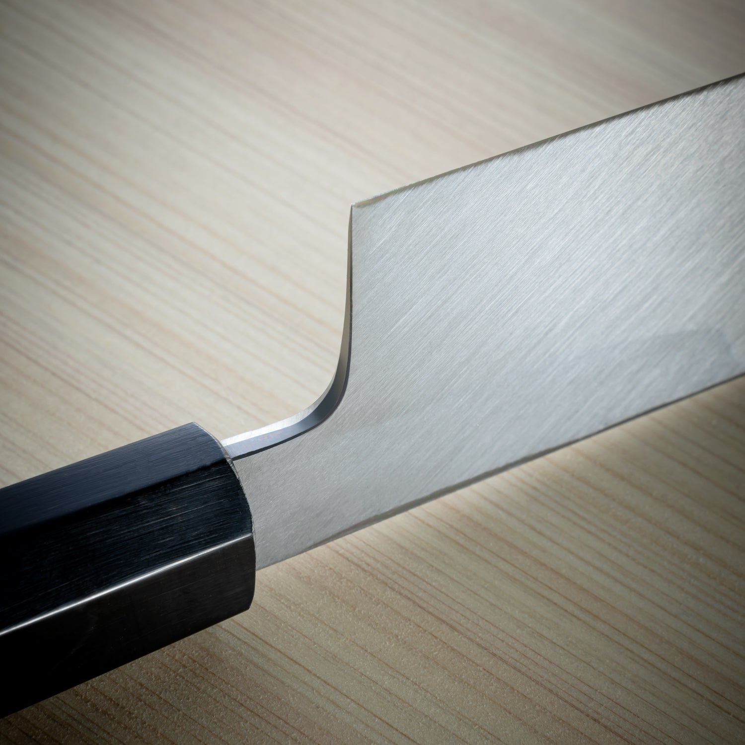 包丁の堺徳｜薄刃包丁 堺打刃物 白二鋼 一位八角