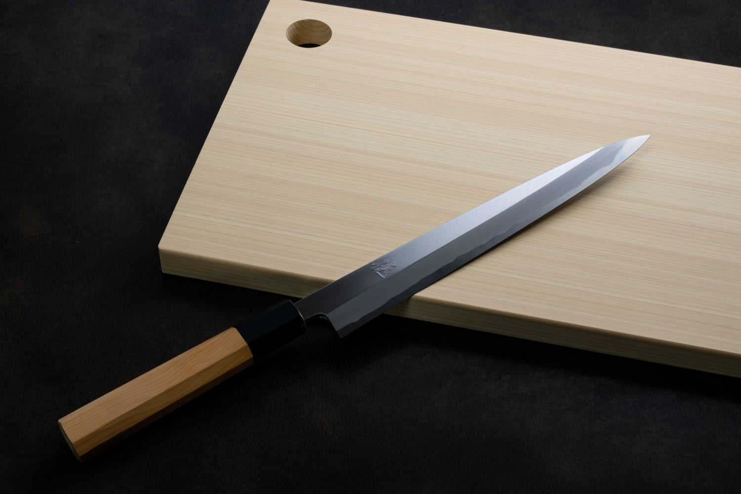 包丁の堺徳｜本霞柳刃包丁 堺打刃物 白二鋼