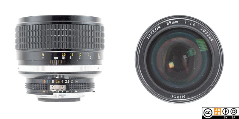 Data Sheet: Nikkor Ai-s 85 mm f/1.4 – JAPB