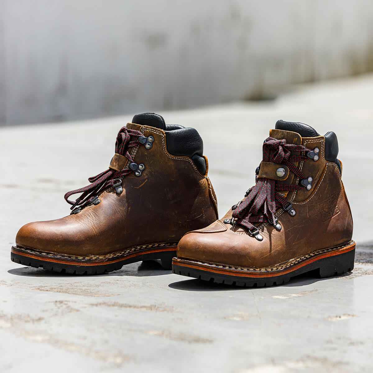 ガエルネ フーガ - バイクブーツ マウンテンブーツ ツーリング 本革