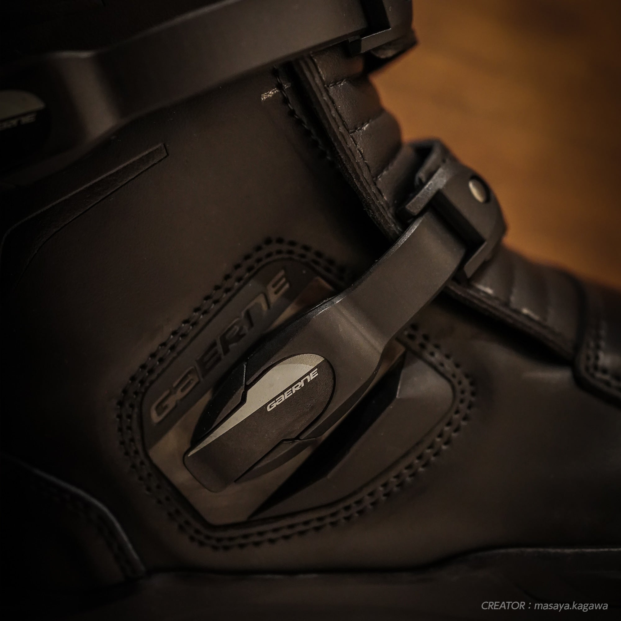 試着無料】ガエルネ Gアドベンチャー - バイク ブーツ アドベンチャー