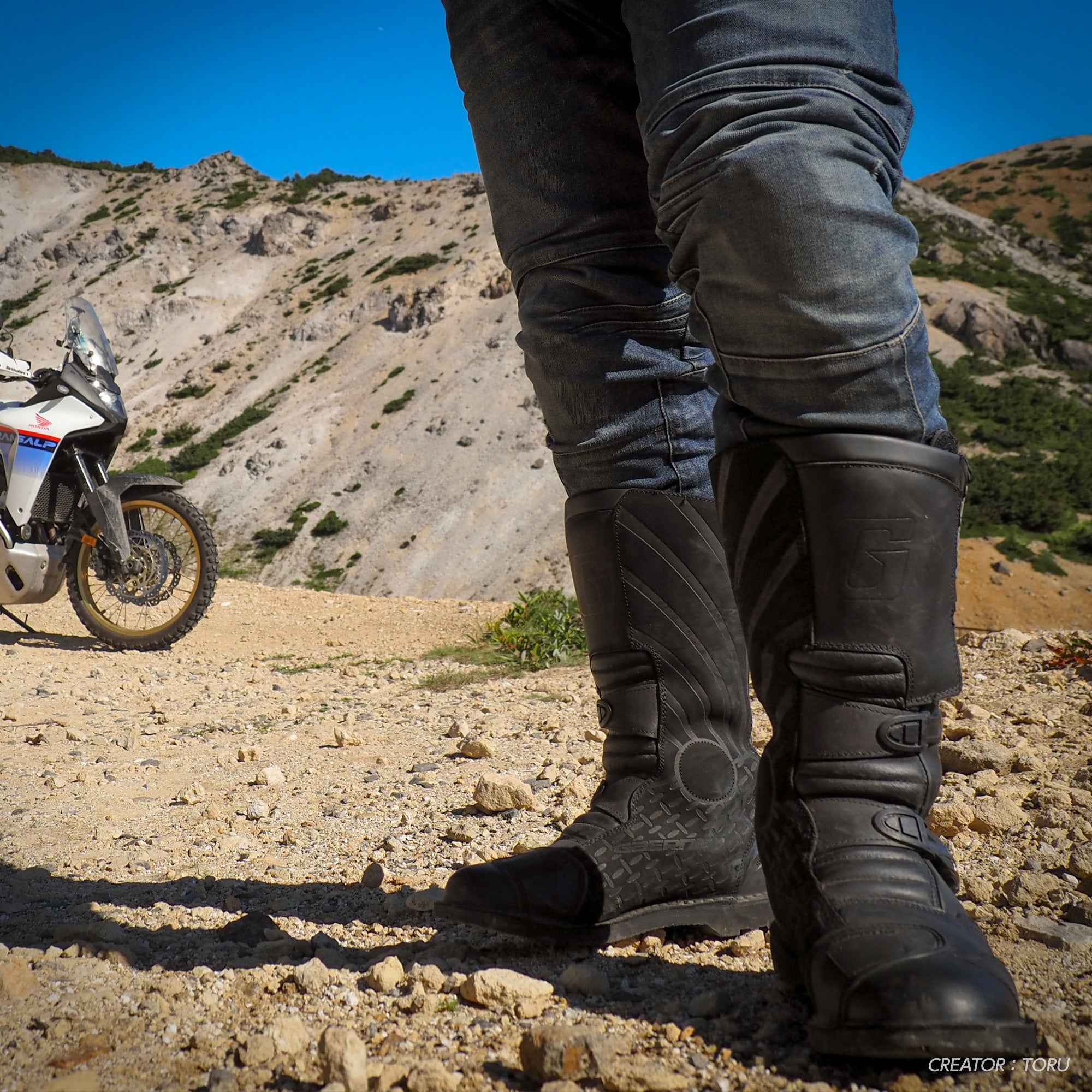 試着無料】ガエルネ【防水】Gミッドランド ゴアテックス - 防水 バイク