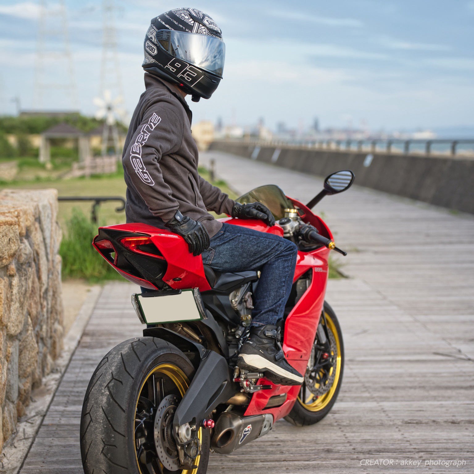 アウトレット】ガエルネ G.60 フリースジップ ダークグレー（生産終了