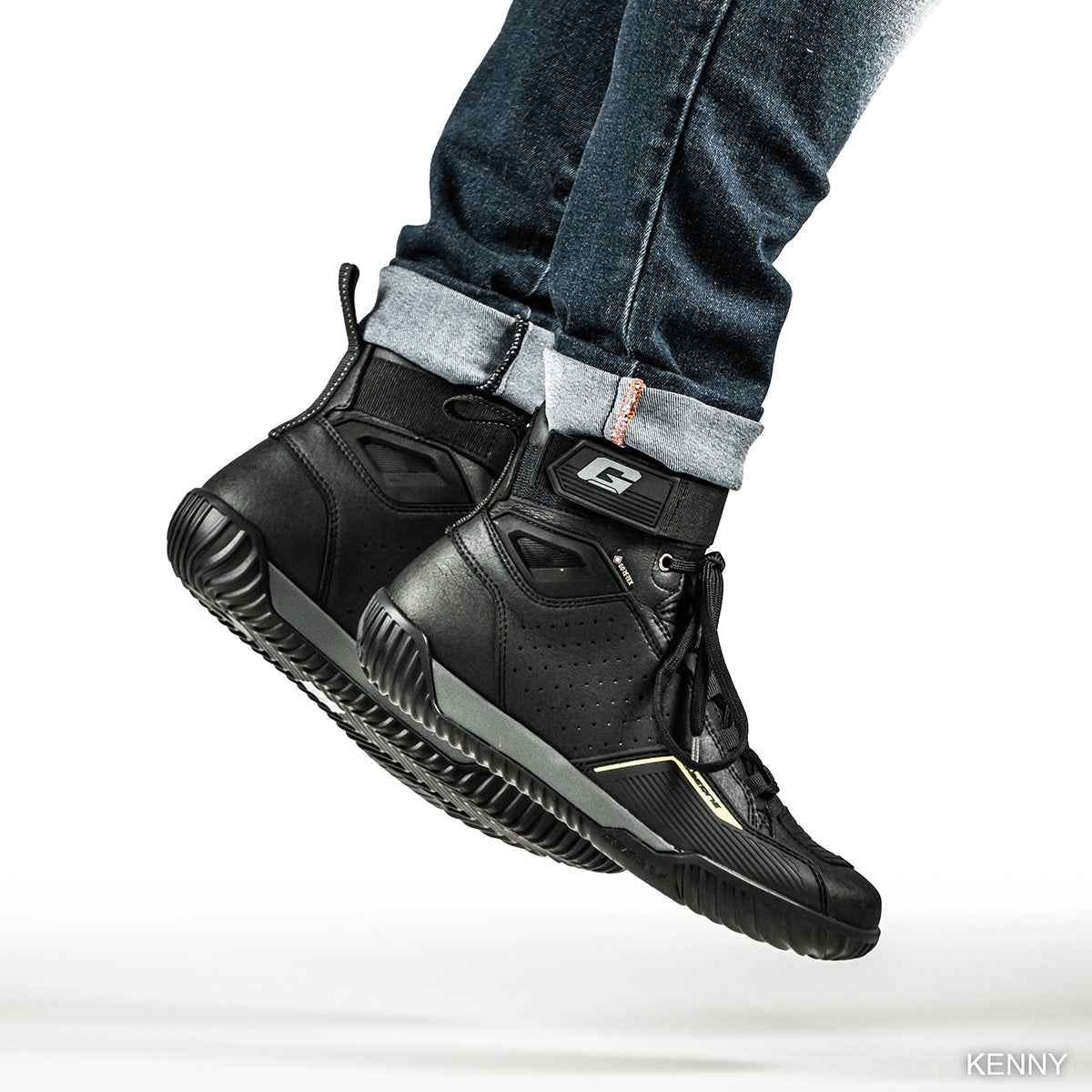 試着無料】ガエルネ Gロケット ゴアテックス - 防水 バイク ブーツ