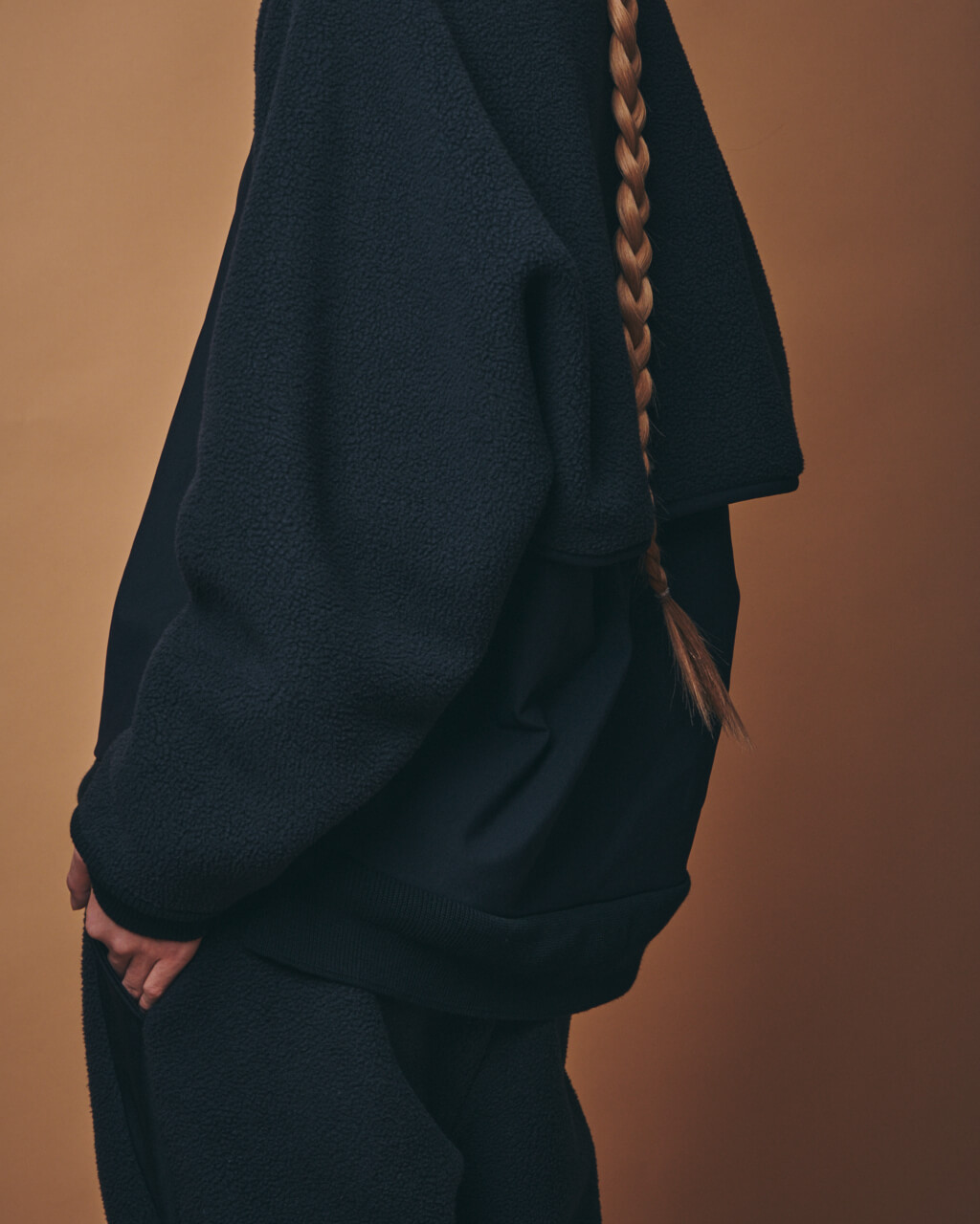 m.u japoness FLEECE RAGLAN PULLOVER