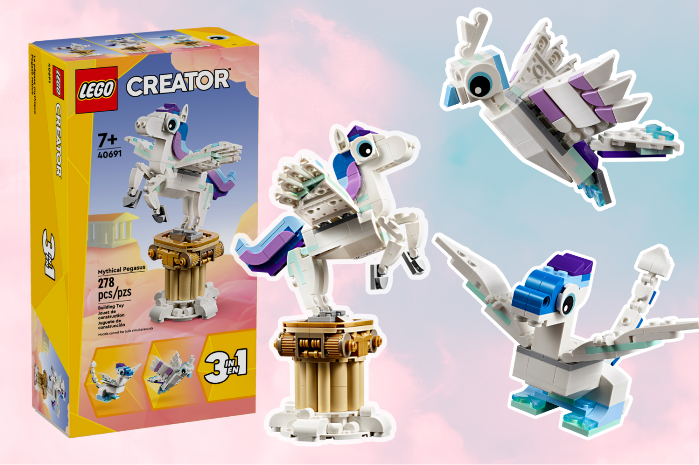 LEGO 40691 Mythical Pegasus GWP (gift with purchase) revealed