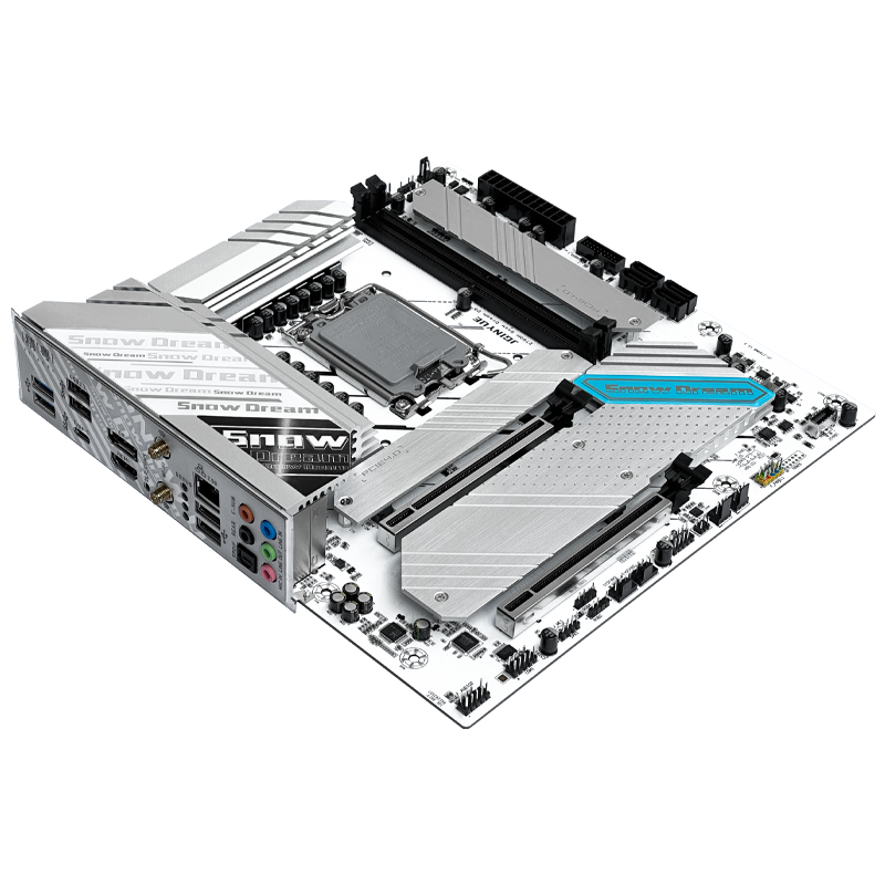 JGINYUE Z790M Snow Dream D5 motherboard - Intel LGA1700 - JGINYUE