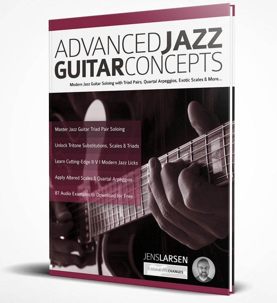 New Book: Advanced Jazz Guitar Concepts! - Jens Larsen
