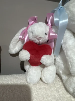 Bashful Red Love Heart Bunny - Small Jellycat | Jelly Journal