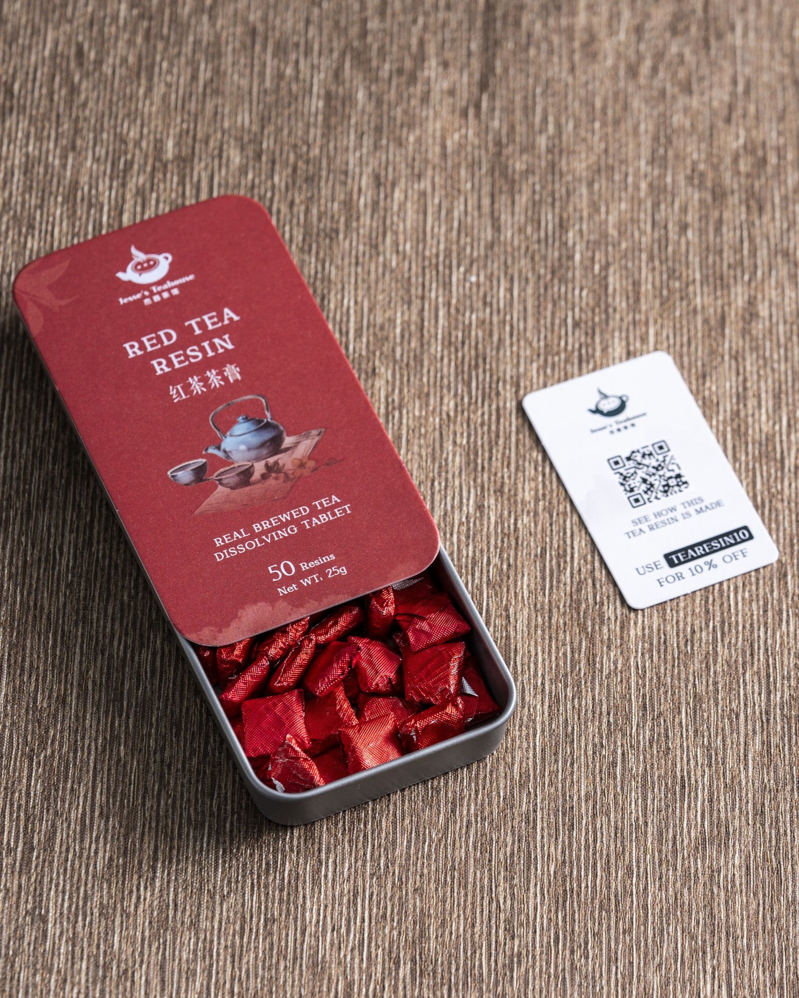 Red Tea Resin – Jesse's Teahouse