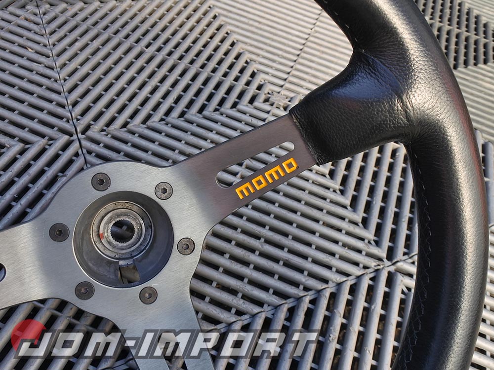 MOMO Deep cone Racing steering wheel Nissan 200SX S13 for sale