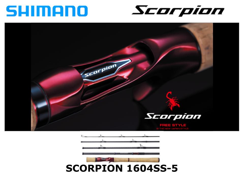 Shimano 20 Scorpion 1604SS-5 5-Piece Baitcasting Model – JDM