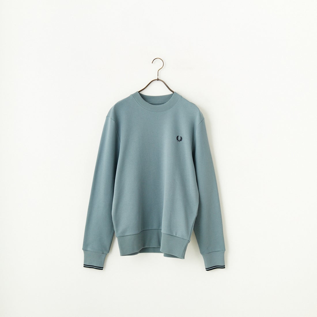 FRED PERRY [フレッドペリー] ワンポイント刺繍 クルーネック