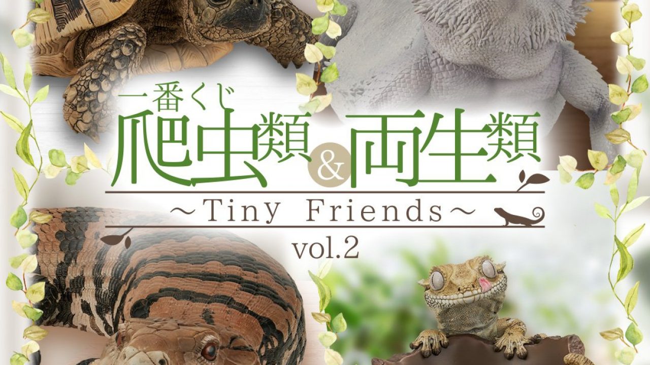 一番くじ 爬虫類＆両生類～Tiny Friends～vol.2 | j-hobby Collection
