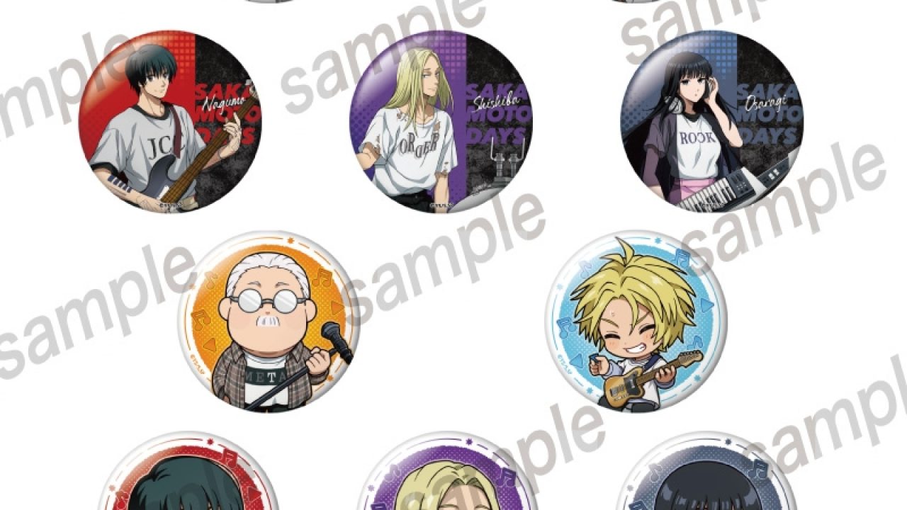 TVアニメ『SAKAMOTO DAYS』 缶バッジ 【まねきねこコラボ第2弾】 | j