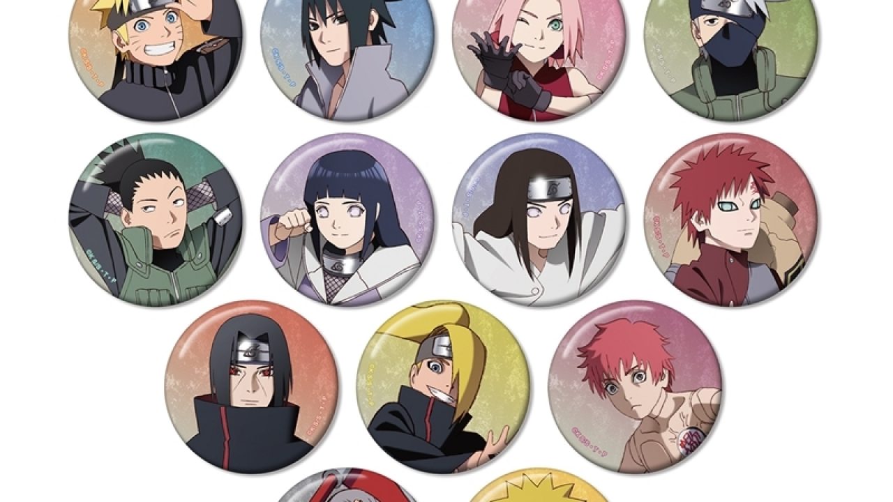 NARUTO-ナルト- 疾風伝 トレーディング缶バッジ | j-hobby Collection