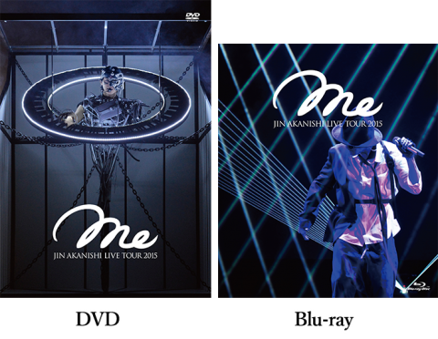 赤西仁 2015 TOUR LIVE DVD&Blu-ray、ジャケット写真、トラックリスト