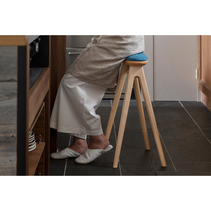 ナガノインテリア｜friendly!! SC338 coupé kitchen stool（高さ43cm