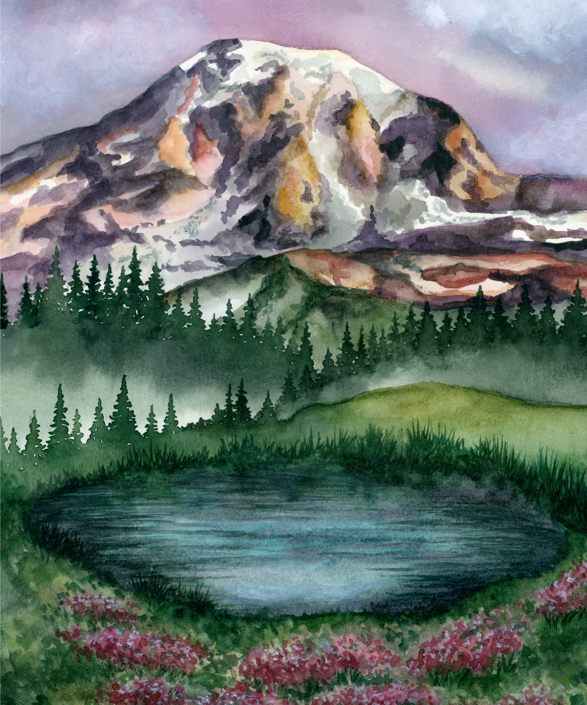 Mount Rainier National Park by Kendra VanDruff – JIGGY Puzzles