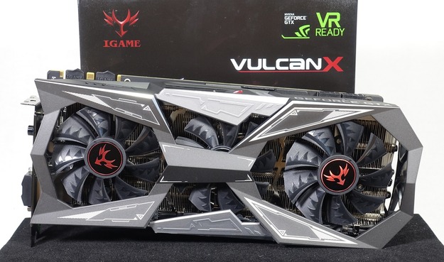 COLORFUL iGame GTX1080Ti Vulcan X OC」をレビュー。カラーLCDパネル