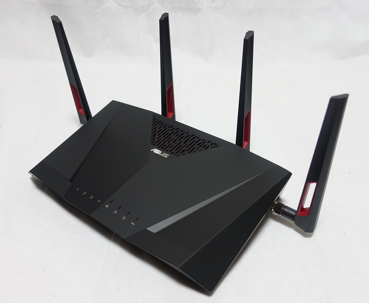有線LANポート8基搭載「ASUS RT-AC88U」をレビュー | 自作とゲームと