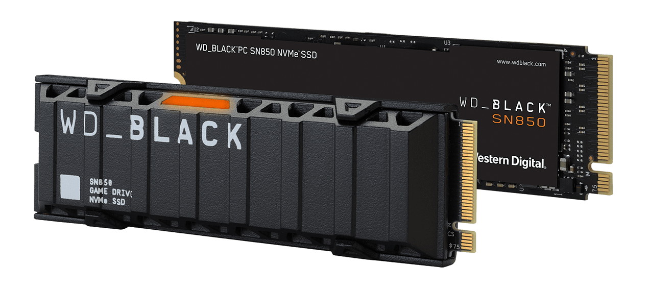 WD_BLACK SN850 ヒートシンク搭載 M.2 NVMe 500GB WD_BLACK SN850
