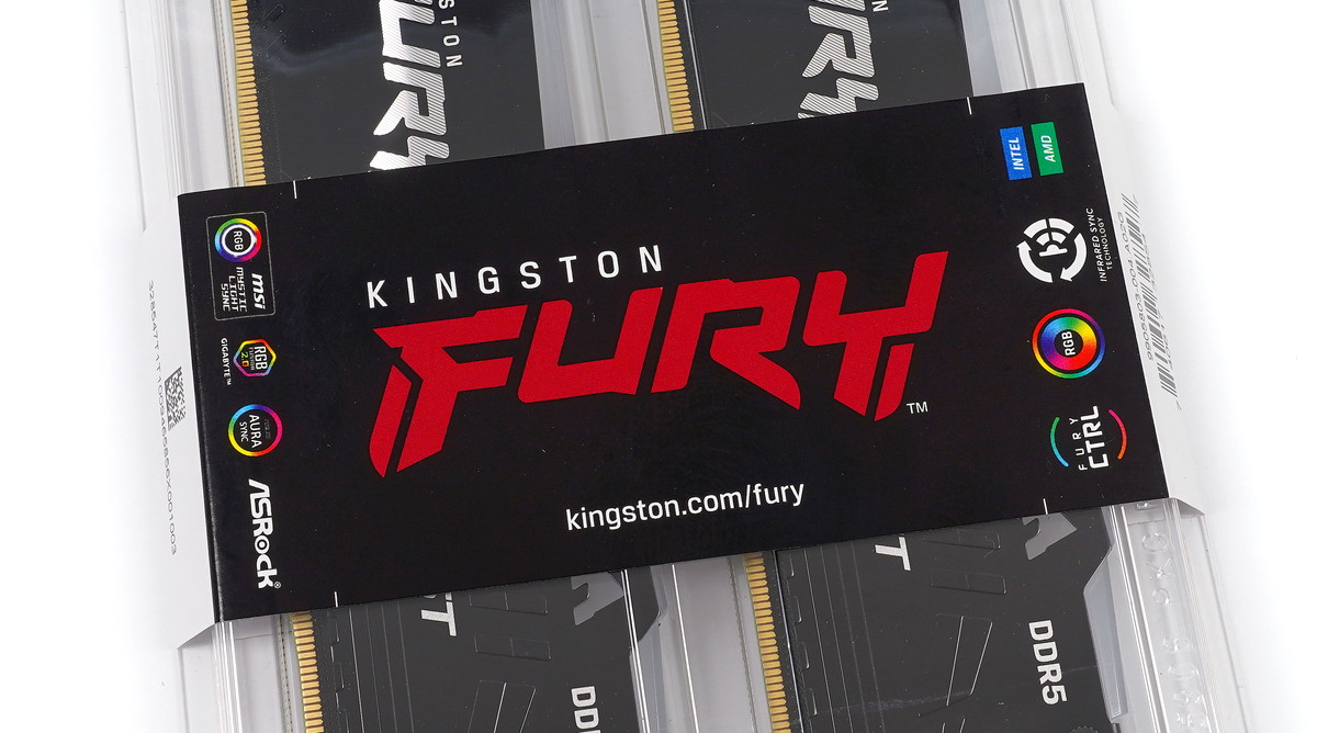 Kingston FURY Beast DDR5 RGB 6000MT/s」をレビュー。6400MT/sの手動