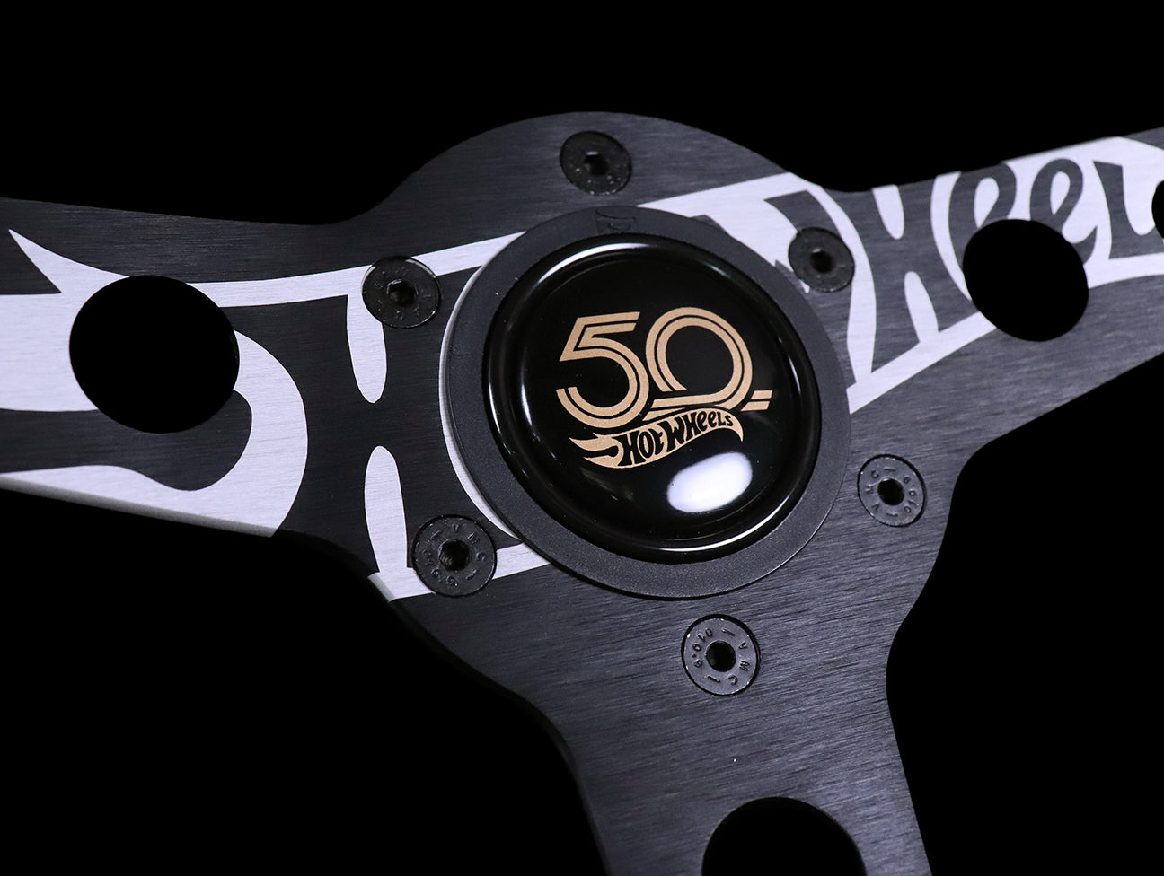 Momo X Hot Wheels Limted Edition Steering Wheel - 350mm Black