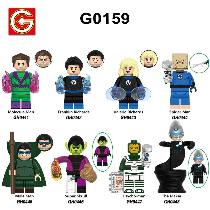 G0159 Fantastic Four Series villains Minifigures – Joy Bricks