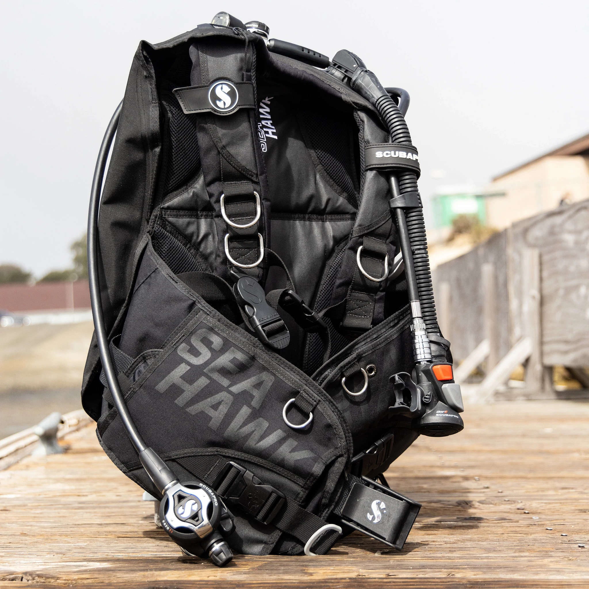 Seahawk 2 BCD, W/ Air2, Black, 2XL - SCUBAPRO
