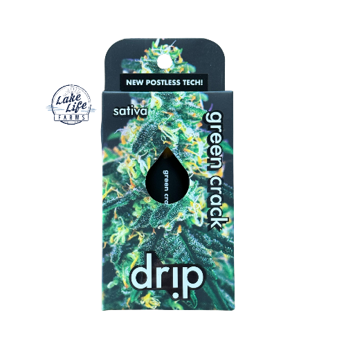 Marijuana Drip Drip | Green Crack | Distillate | Disposable | [1g
