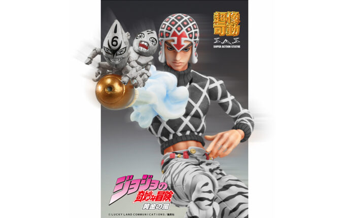 ジョジョの奇妙な冒険 第5部』超像可動 「グイード・ミスタ&S・P Ver