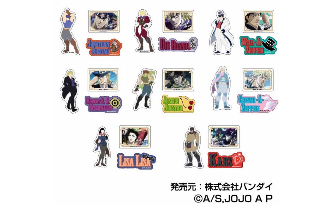 ジョジョの奇妙な冒険 デバイスステッカー 彩色影絵』 ファントム