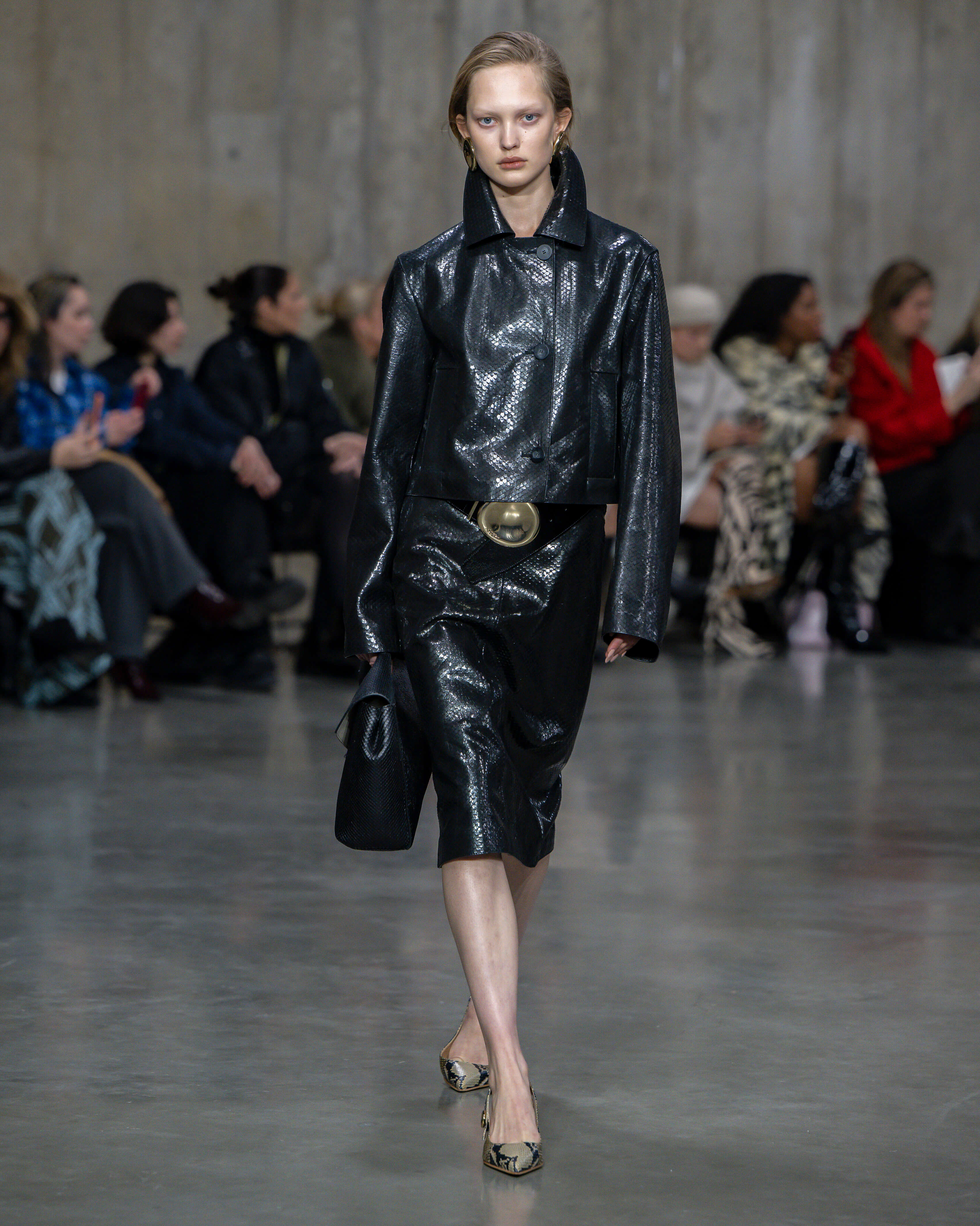 Double Face Cashmere Cenda Coat in Blue | JOSEPH US