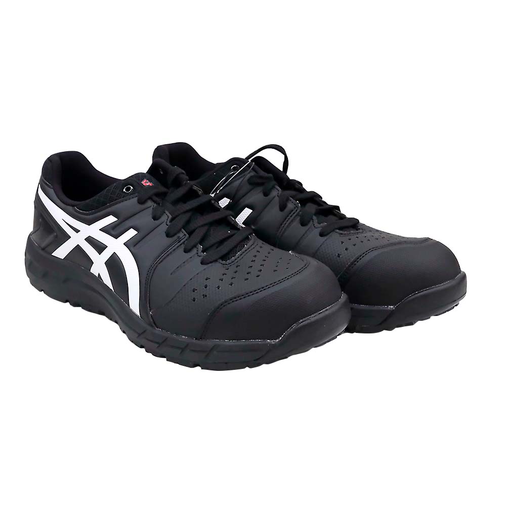アシックスウィンジョブCP113 001 ブラック／ホワイト26．5